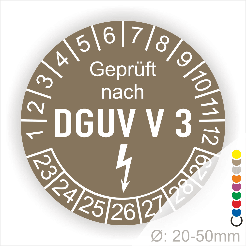 Dguv V3 Prufung Waldkappel.httpswww.printengel.dewp contentuploads202108DGUV V3 Pruefung Startjahr 23 DGUV0004 braun