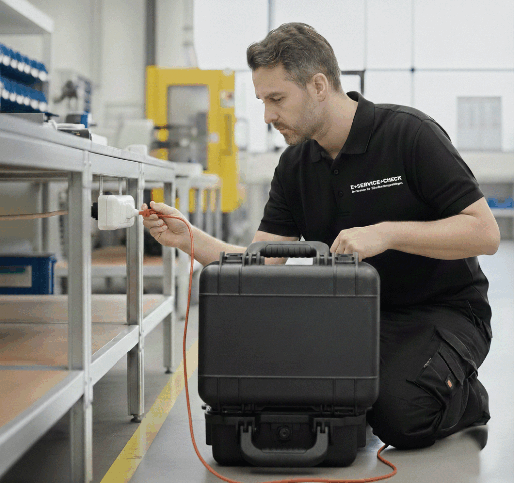 Prüfung Elektrogeräte in Firmen