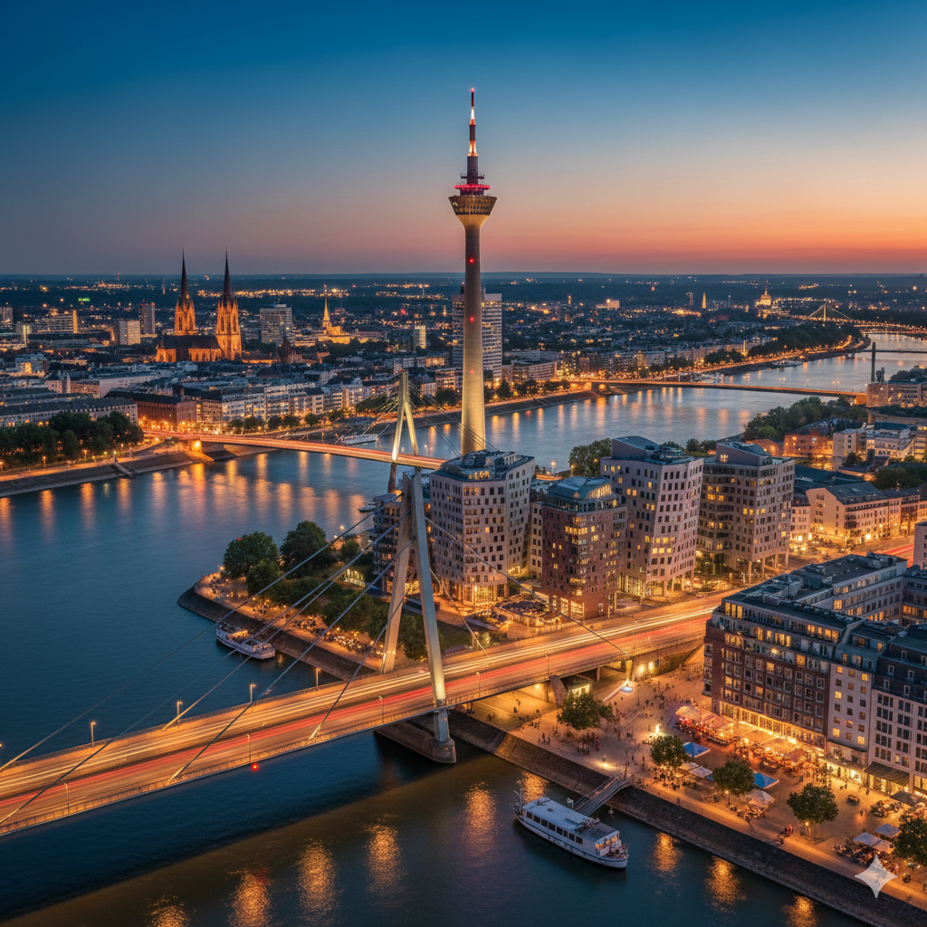 Düsseldorf Skyline