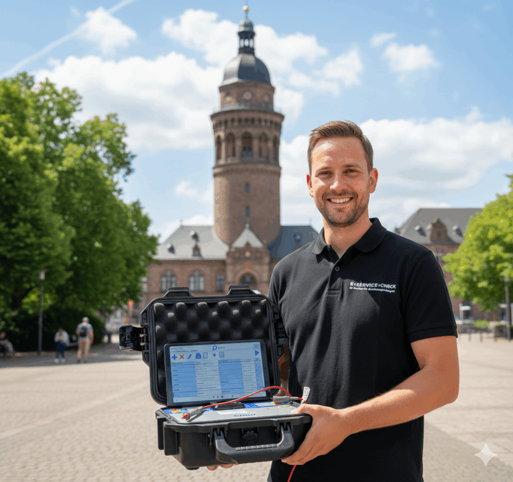 DGUV V3 Prüfung in Darmstadt