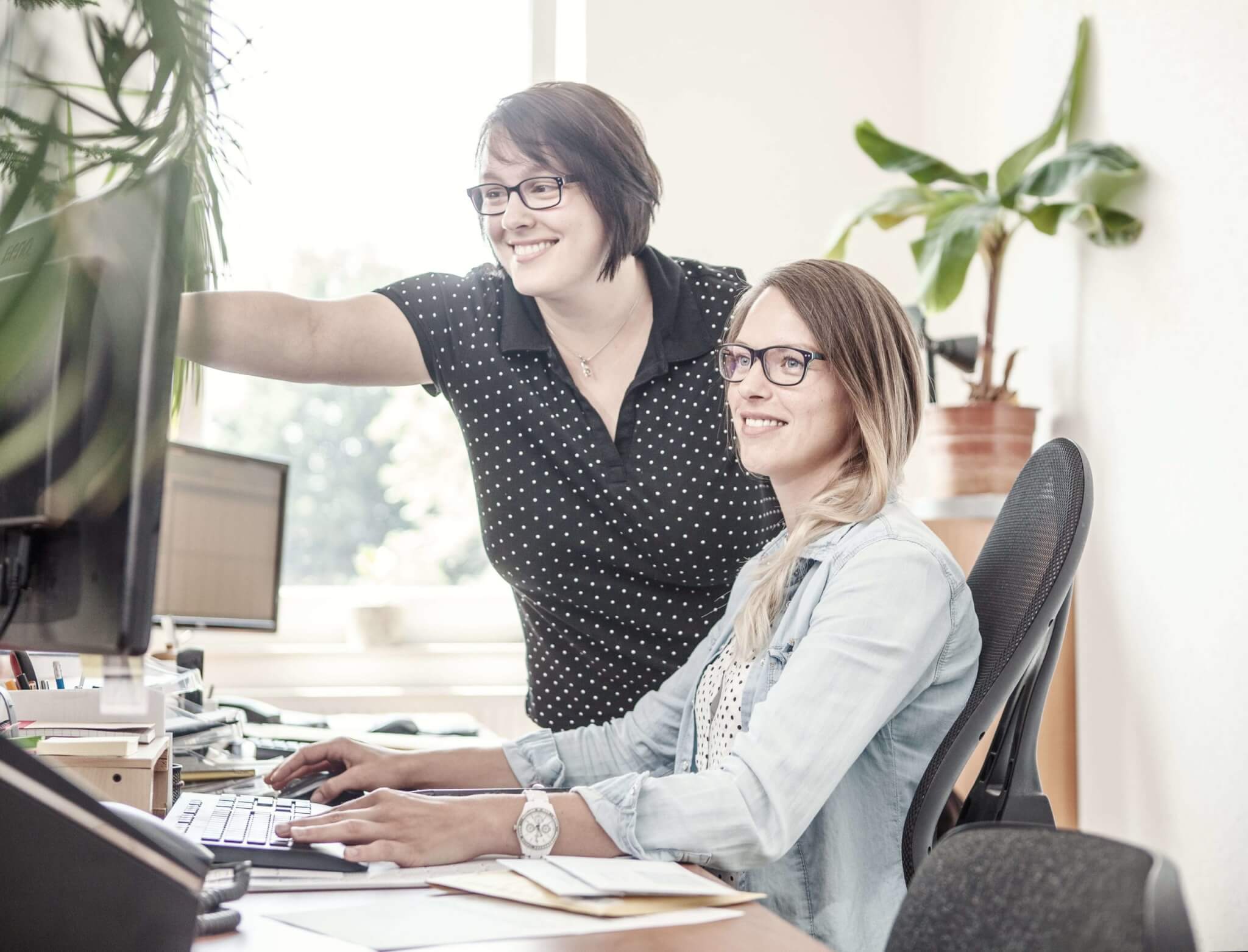 Prüfung der Geräte Bürokauffrau